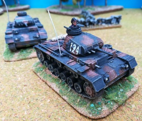 Panzer III E to N (1:200 scale)