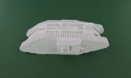 Mark IV Hermaphrodite tank (1:200 scale)