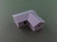 Vietnam L shaped hut (6mm)