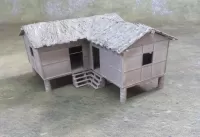 Vietnam L shaped hut (20mm)