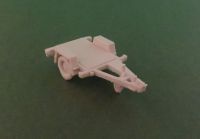 Flat bed trailer (1:48 scale)