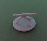 6 PKM Machine guns (1:48 scale)
