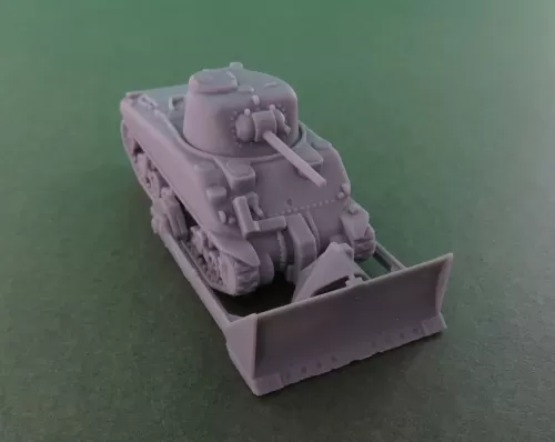 Sherman Dozer Blade (1:200 scale)