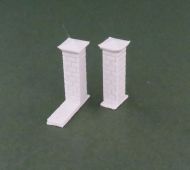 High Brick Wall Pillars x10 (20mm)