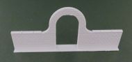 High Brick Wall with Arch (28mm)