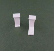 Low Rendered Wall Pillars x10 (20mm)