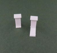 Low Rendered Wall Pillars x10 (12mm)