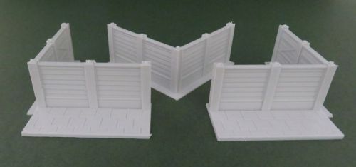 Shiplap Fence corner (28mm)