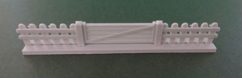 Picket Fence Large Gate with Base (20mm)