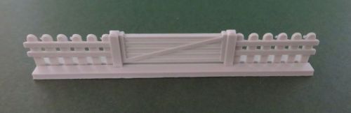 Picket Fence Large Gate with Base (15mm)